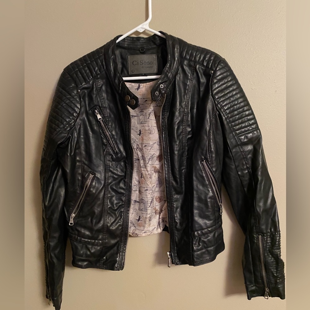 Leather jacket
